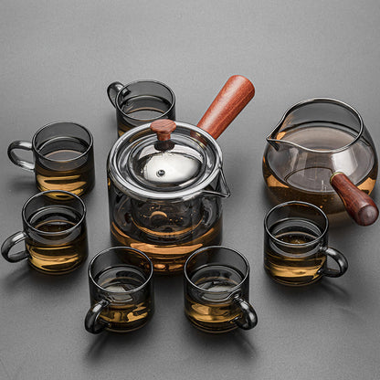 Tea Brewing Tools, Glass Tea Set, Gongfu Tea, Tea Infuser, Flower Tea Set