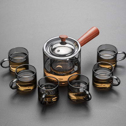 Tea Brewing Tools, Glass Tea Set, Gongfu Tea, Tea Infuser, Flower Tea Set