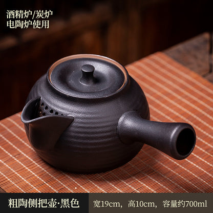 Ceramic Japanese style wine warmer, tea warmer, outdoor camping candle, tea boiling, small oven, wine ironing set